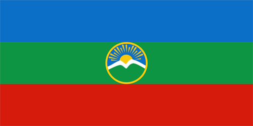 Флаг Карачаево-Черкесской Республики