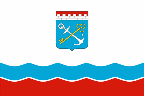 Флаг Ленинградской области