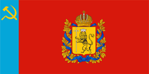 Флаг Владимирской области