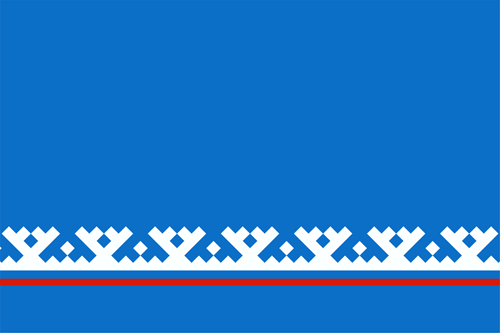 Флаг Ямало-Ненецкого автономного округа