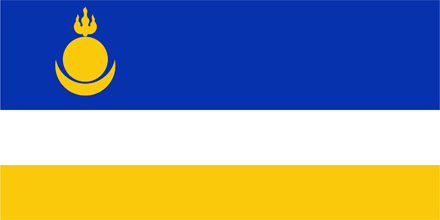 Флаг Республики Бурятия
