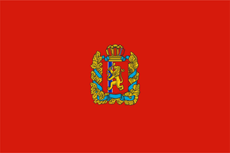 Флаг Красноярского края