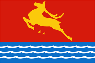 Флаг города Магадана