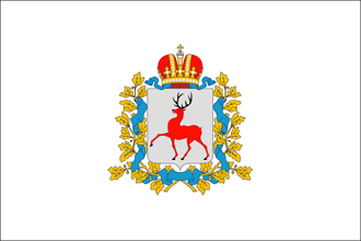 Флаг Нижегородской области
